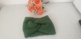 knitted twisted headbands