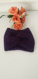 knitted twisted headbands