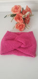 knitted twisted headbands