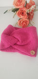 knitted twisted headbands