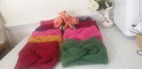 knitted twisted headbands
