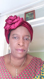 velvet turban hat