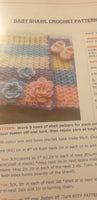 PDF Baby  shawl crochet pattern-quick and easy in multiple colours