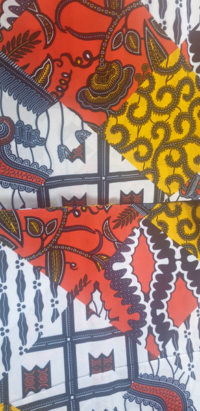 fabrics,african prints,Ankara fabric,cut by the yard,patchwork design